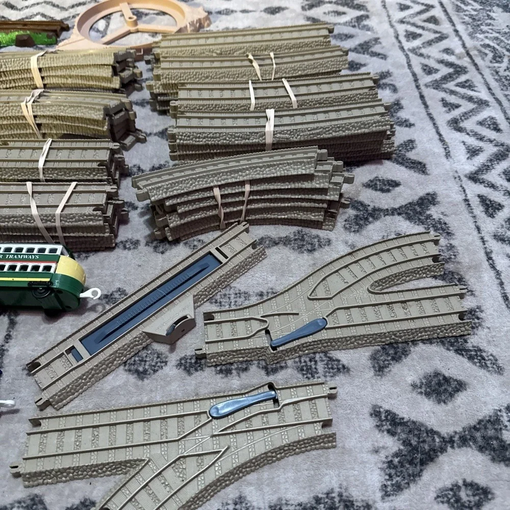 Thomas TrackMaster Lot 90+Pcs Track Splatter Gullane Limited, Tramways  2006...